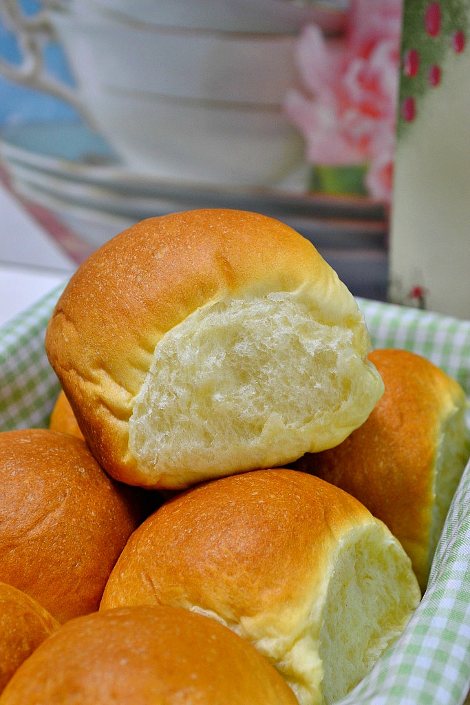 Through The Kitchen Door Plain Milky Buns (Kopitiam Milk Buns)