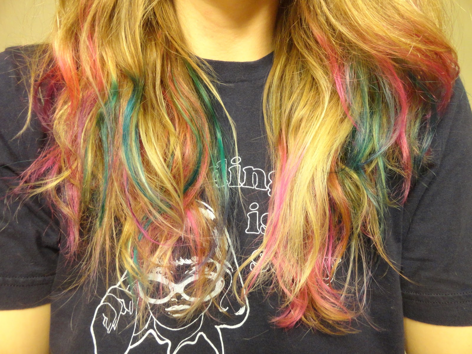 A Few Good Hours Howto/DIY TieDye Hair