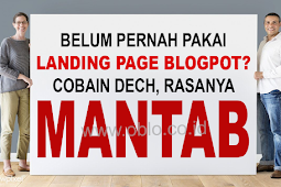 Landing Page Blogspot Terbaru 2021