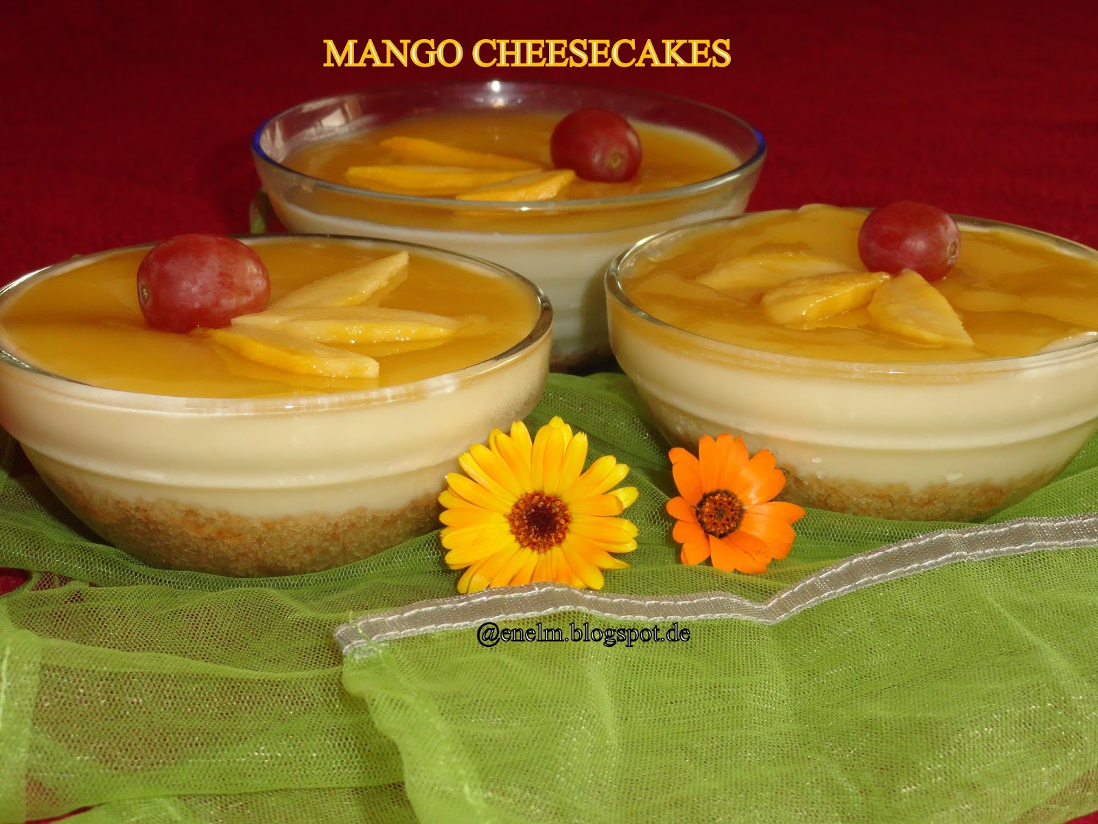 Eat n Eat little More No bake Eggless Gelatin free Mango Cheese Cake