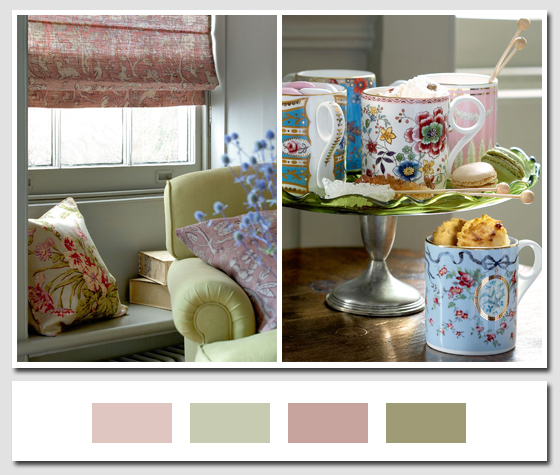 Colori alle pareti shabby chic interiors Colori da usare x cameretta shabby chic