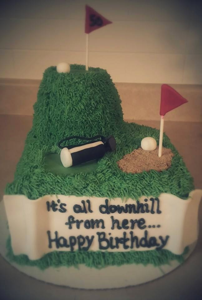 Golf cake