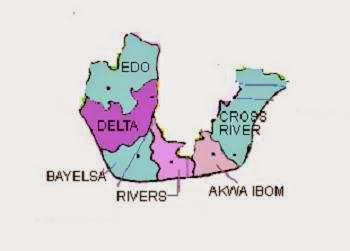 South South Nigeria Map Why The Nigerian English Phrase “South- South” Is Bad English - Notes From  Atlanta