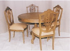 Round Table in Dining Room