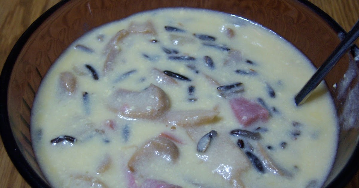 Wood Cook Book Paul Harvey's Wild Rice Soup