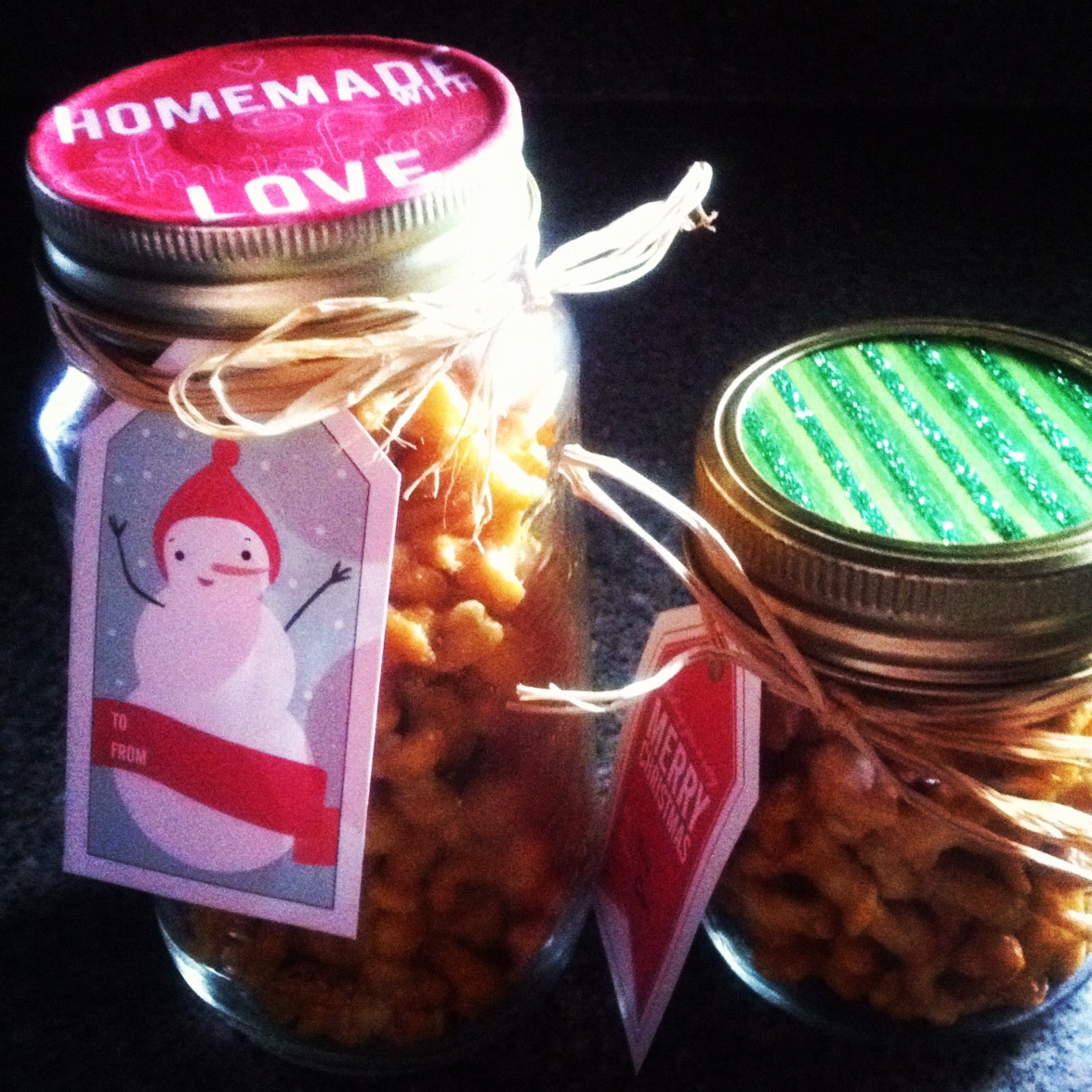 . Caramel Popcorn Twists