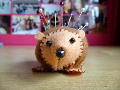 DIY Porcupine Pincushion