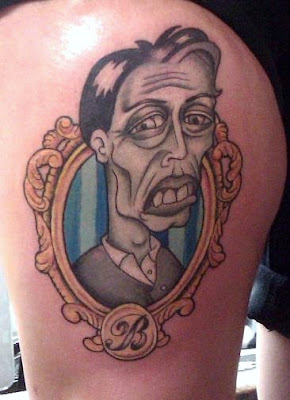 Tatuaje de Steve Buscemi