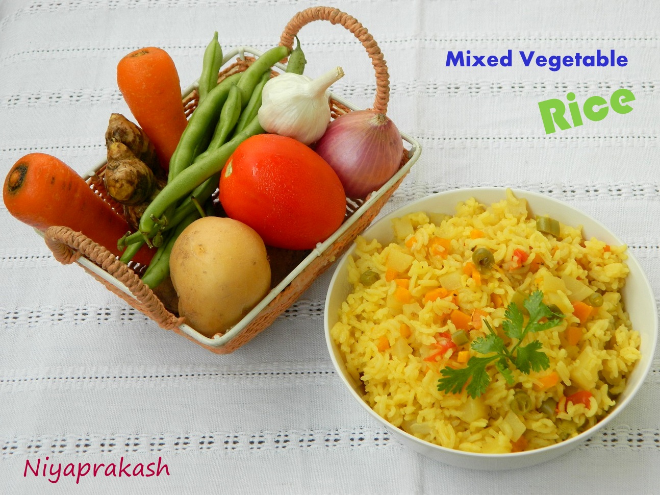Niya's World Mixed Vegetable Rice