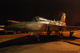 Indian Light Combat Aircraft. LCA Tejas. Night Flying Tests Indian Light Combat Aircraft. LCA Tejas. Night Flying Tests