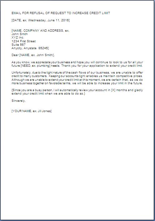 How to write a letter refusing payment image