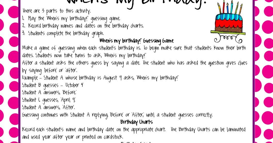 Fun Games 4 Learning When's My Birthday? Game
