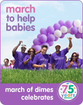 I'm walking for babies!