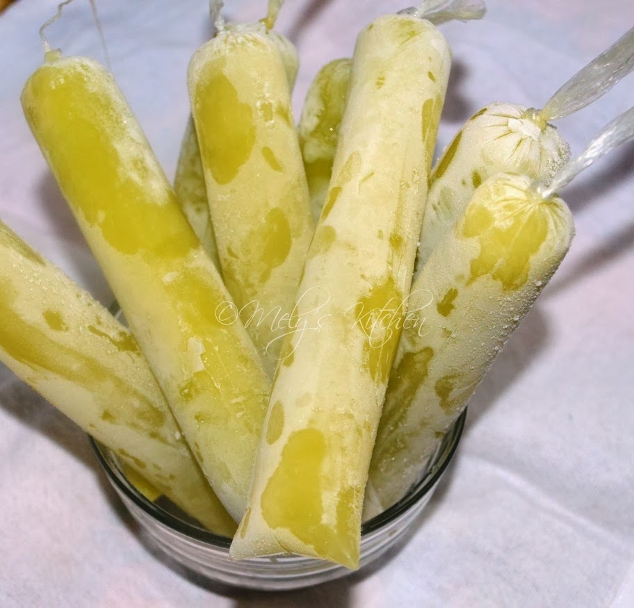 Mely's kitchen Avocado Ice Candy