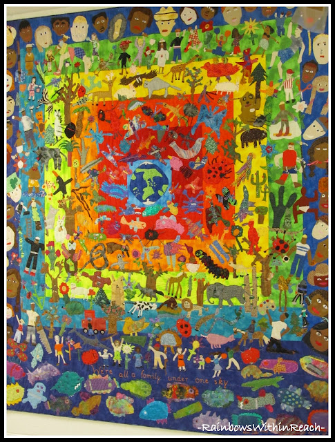photo of: Artist-Residency Quilt Creation via RainbowsWithinReach Quilt RoundUP 