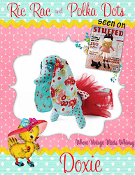 Ric Rac and Polka Dots Doxie