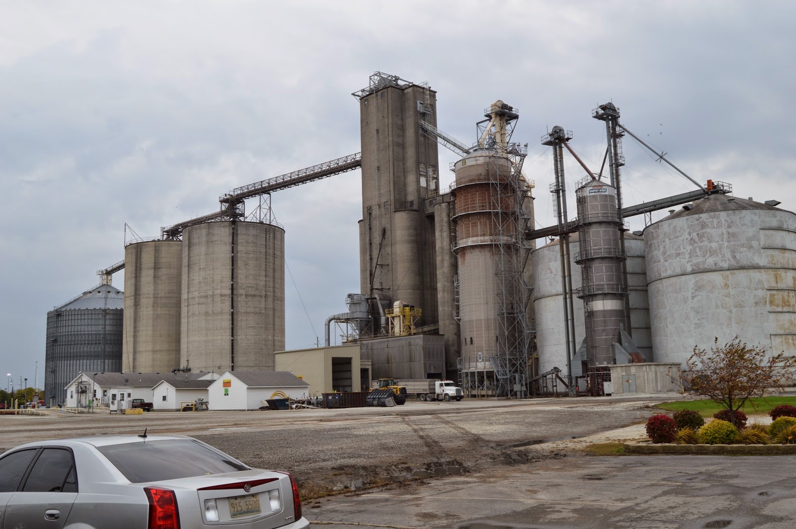 Industrial History Grain Elevators Gilman, IL