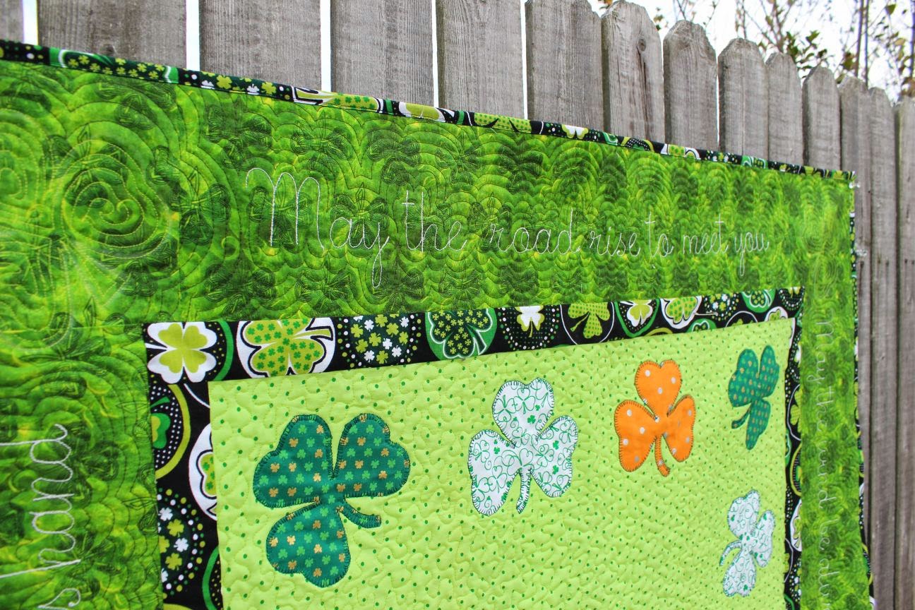Katie's Quilts and Crafts Irish Baby Quilt