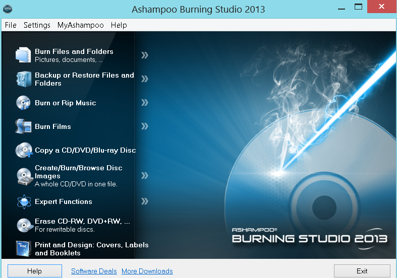 Ashampoo Burning Studio 6.40 Crack Serial Original