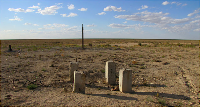 Казахстан, Мангистауская область, плато Устюрт. Мангышлакский полигон. Подземные ядерные испытания.