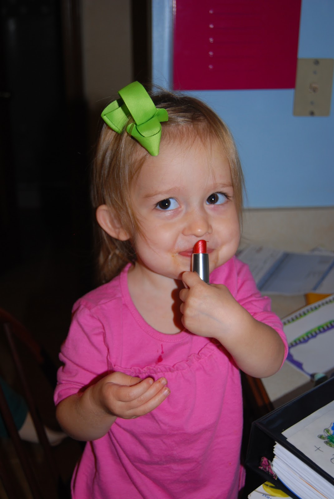 Mommy's Little Monkeys Every Little Girl "Needs" Lipstick