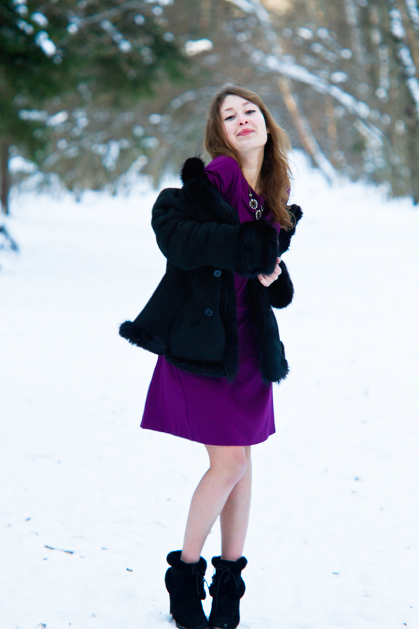 Блог Marina Sokalski (Марины Сокальски) : девушка в зимнем лесу