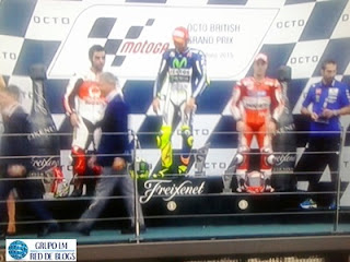 Podio de Moto GP Podio de Moto GP