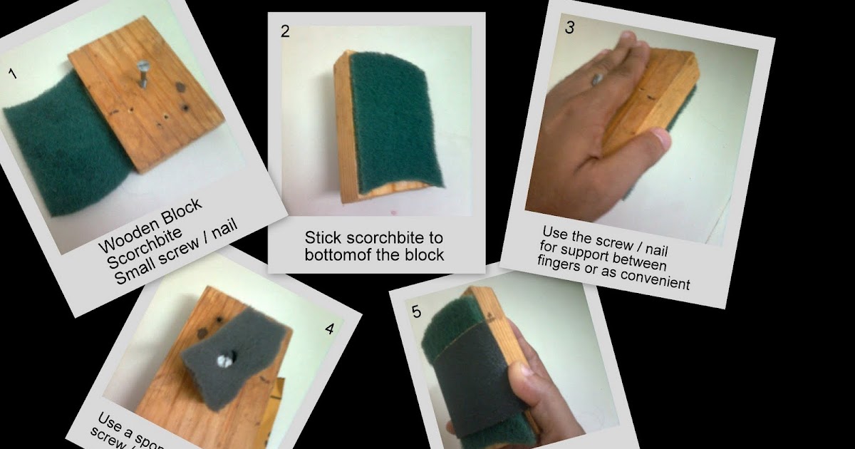 How to make a sanding block Indian Woodworking,DIY,Arts,Crafts Blog