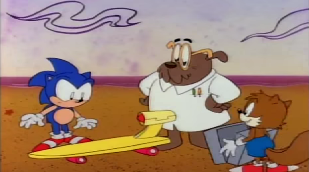 The Blog Of Epic Randomness The Adventures Of Sonic The Hedgehog Chaos Emeralds Saga 4 Prehistoric Sonic
