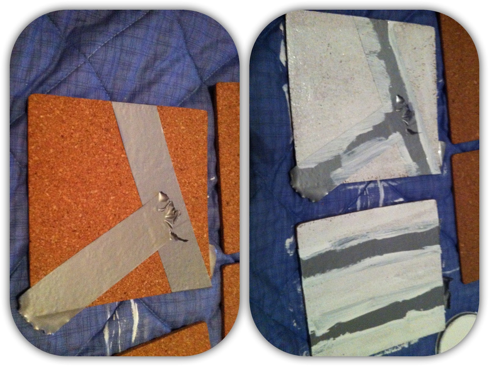 love jc DIY Cork Board Painting