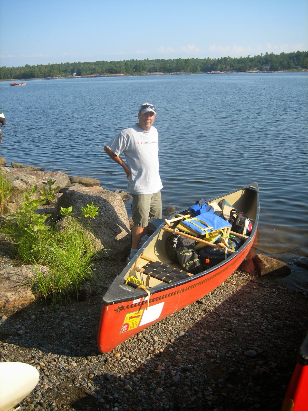 Thye Blog 2009 Canoe the French River 18 Mile Loop (74 km with TOC)