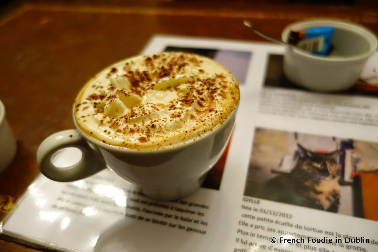 Taste of Paris Le Café des Chats (The Cat Café) (75003) French Foodie in Dublin Food Blog