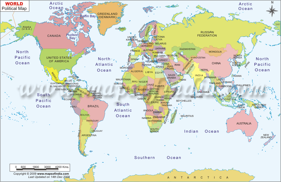 clickable world map