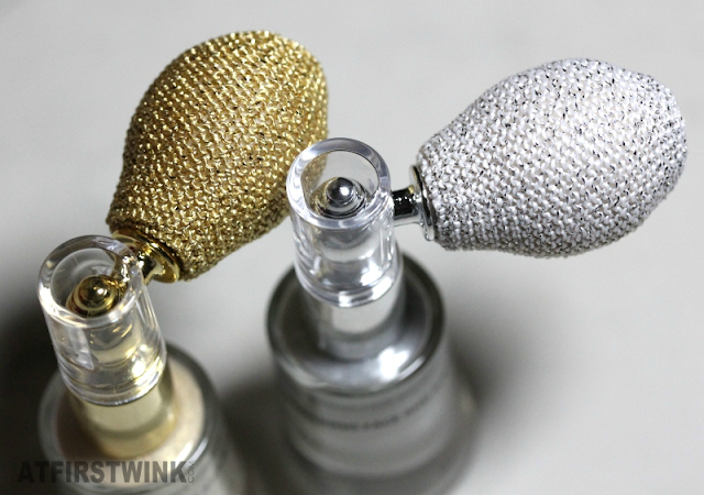Review: HEMA shimmering face and body powder - silver and gold (puffs)