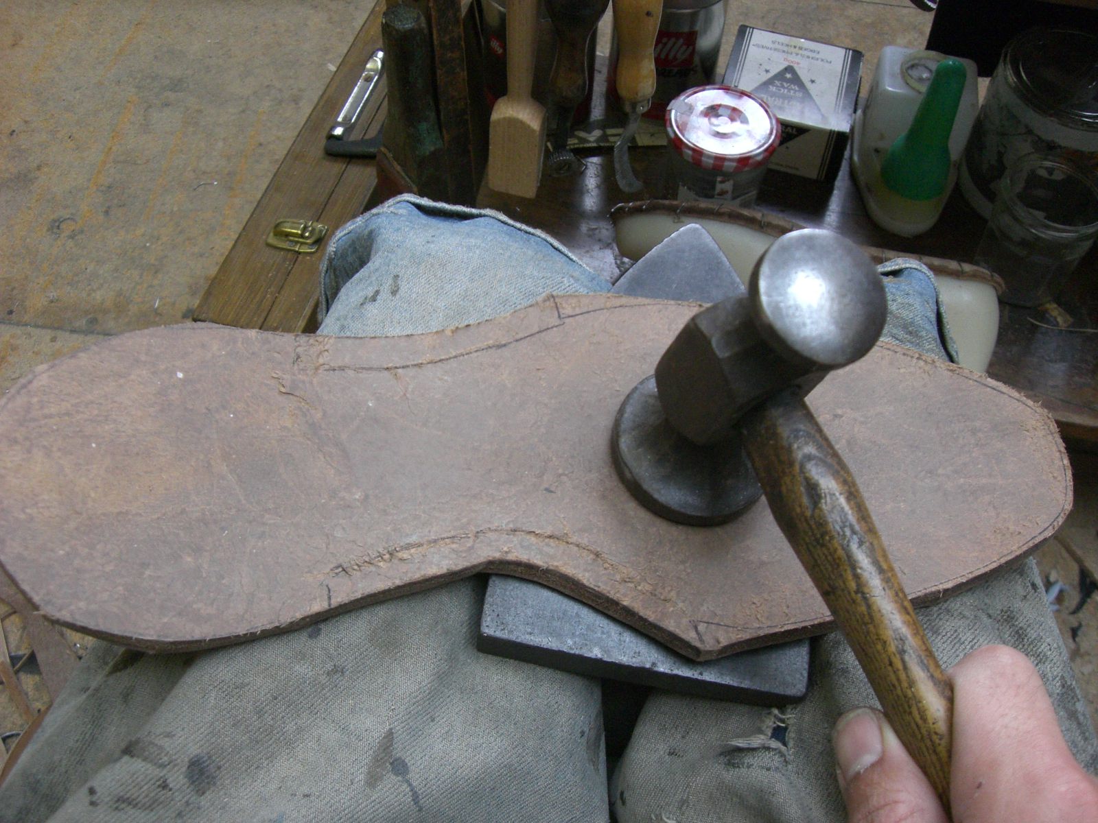 Bespoke Shoes Unlaced a shoemaker's blog Cutting A Sole To A