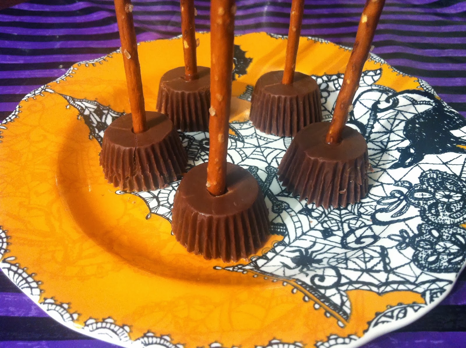 My Food Infatuation Halloween Witches' Brooms