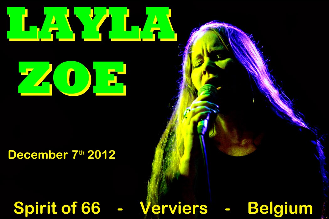 Layla Zoe (07dec12) at the "Spirit of 66", Verviers, Belgium.