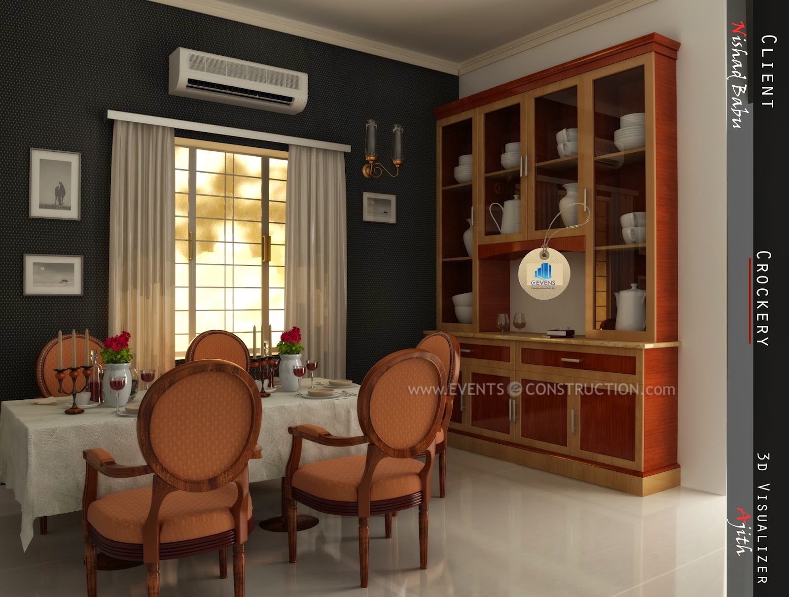 Evens Construction Pvt Ltd Crockery Shelf