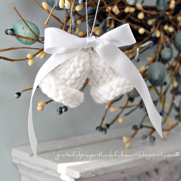 Homemade knitted Christmas decorations ~ Home Decorating Ideas
