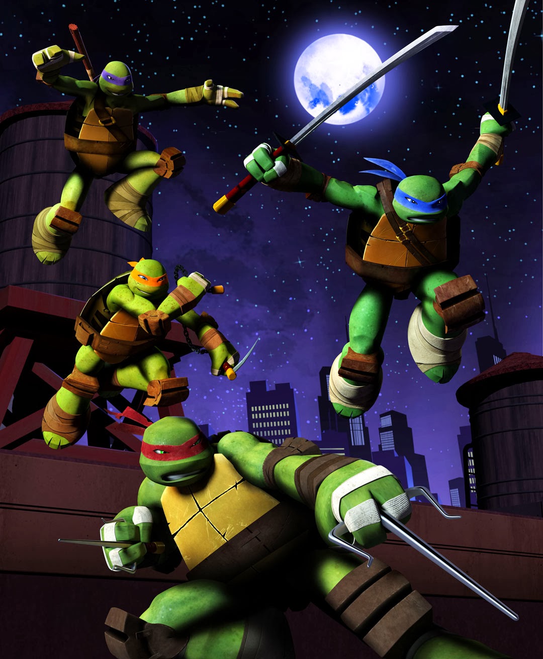 Donatello, Leonardo, Michelangelo e Rafael: artistas renascentistas ou  tartarugas ninja?