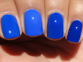 Nails Inc. Baker Street, Sally Hansen Pacific Blue (original), Rescue Beauty All About Yves, & KBShimmer Low and Be Bold