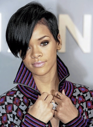 Peinados Y Tendencias De Moda Cortes De Pelo Corto Con Flequillo Negro 2013 2014