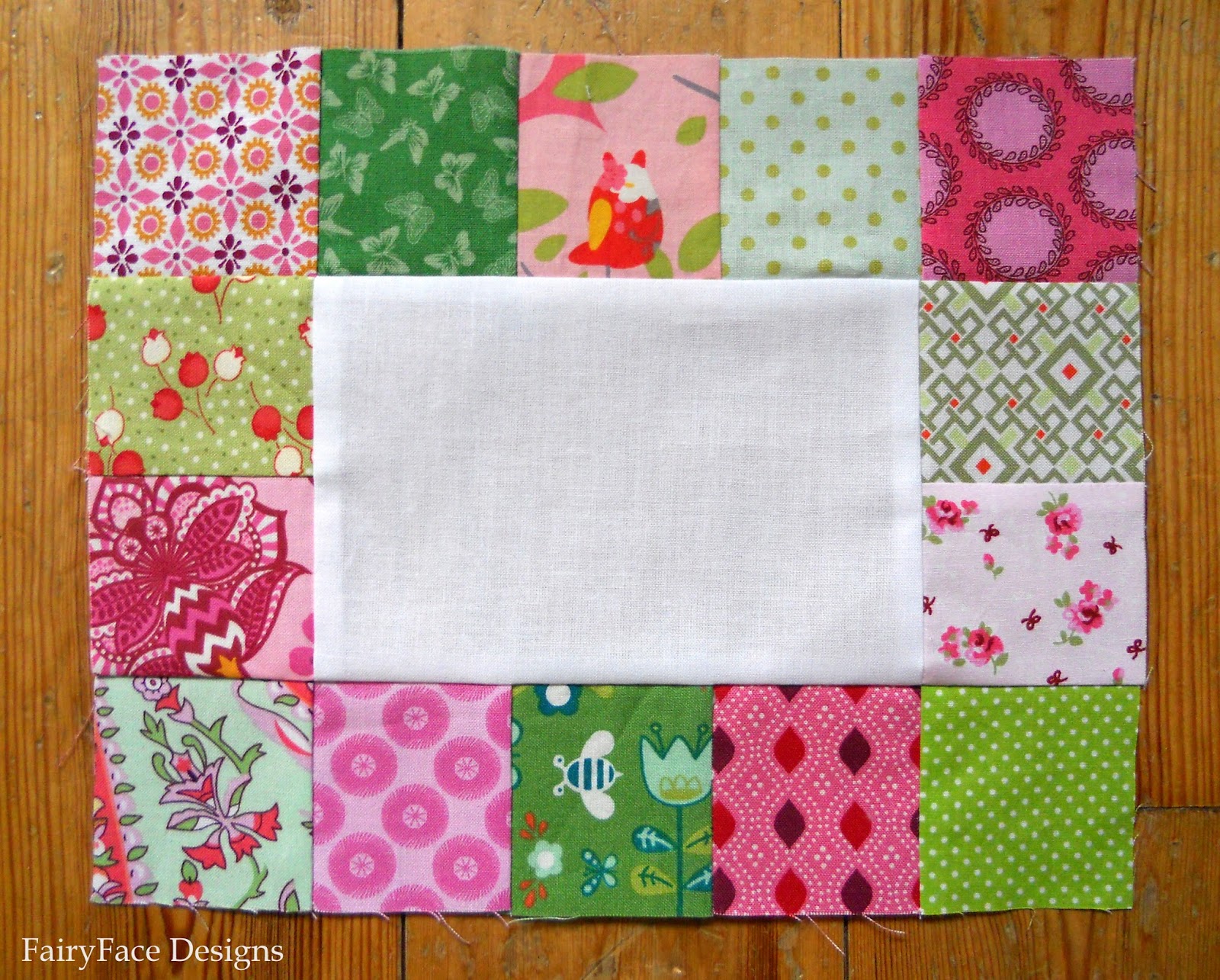 FairyFace Designs {Easy Peasy} Quilted Placemats Tutorial
