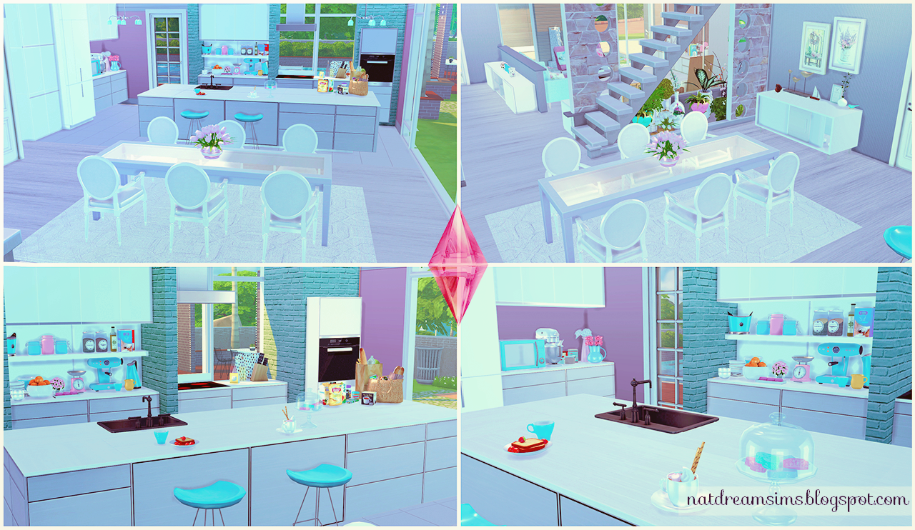 Construção e Decoração The Sims 4 +Tour pela casa Moderninha 