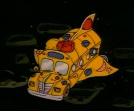 bus in space