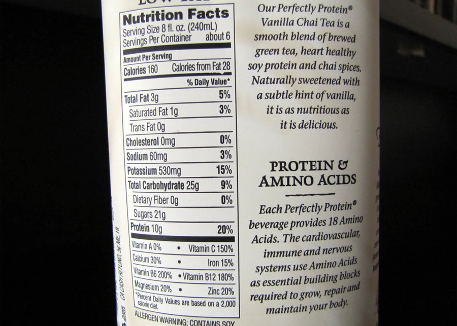 Smells Like Food in Here Bolthouse Farms Perfectly Protein Vanilla