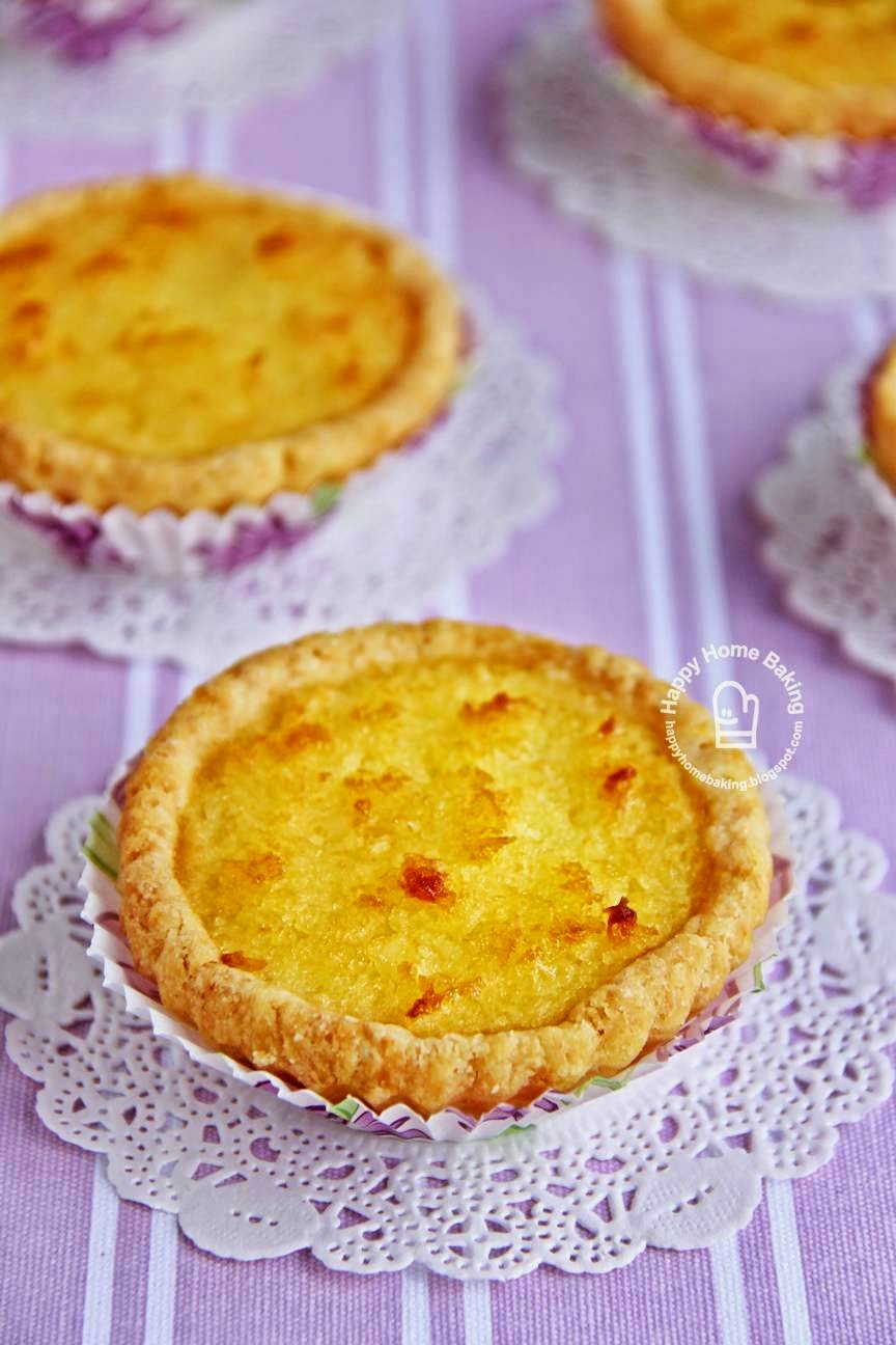 Happy Home Baking Coconut Tarts 椰丝塔