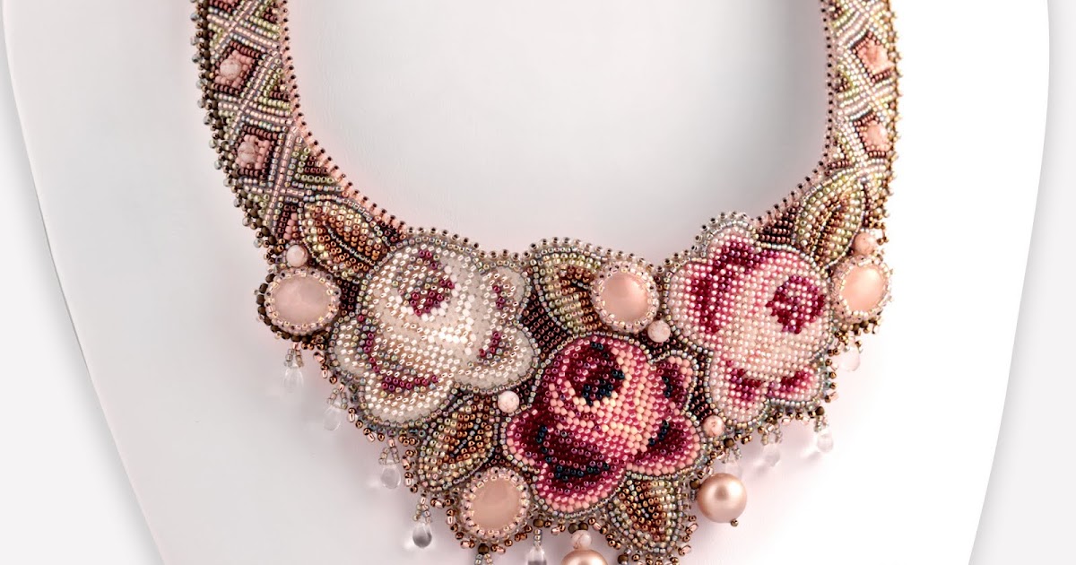 Perlina Rosa Perlinarosa Handmade Necklace "English Garden"