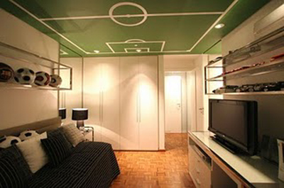 Habitaciones temáticas: Fútbol | Decoracionsalones Blog