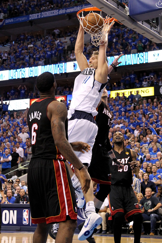 dirk nowitzki dunk